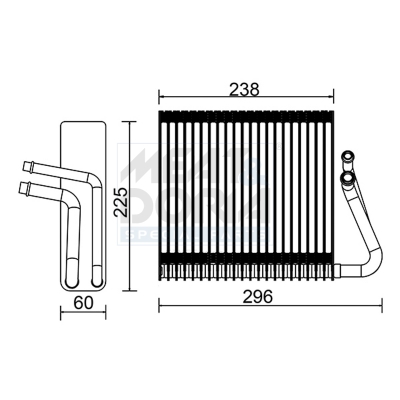 MEAT & DORIA Fordamper, klimaanlæg 997016 for RENAULT