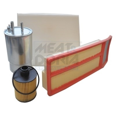 MEAT & DORIA Filter-sæt fkfia014 for CITROËN/PEUGEOT OPEL FORD LANCIA GENERAL MOTORS ABARTH GMC CHRYSLER SUZUKI VAUXHALL CHEVROLET PIAGGIO
