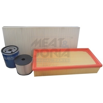 MEAT & DORIA Filter-sæt fkfia201 for PEUGEOT CITROËN CITROËN/PEUGEOT PIAGGIO FORD GENERAL MOTORS FIAT LANCIA ALFA ROMEO SSANGYONG KIA RENAULT SUZUKI