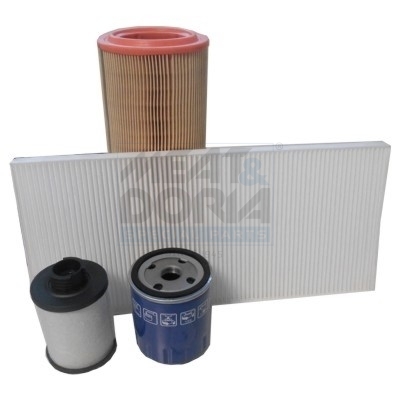 MEAT & DORIA Filter-sæt fkfia160 for CITROËN/PEUGEOT PIAGGIO OPEL FORD GENERAL MOTORS SAAB LANCIA CADILLAC VAUXHALL CHEVROLET SSANGYONG KIA DAIHATSU