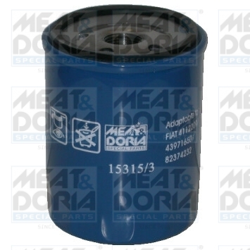 MEAT & DORIA Oliefilter 153153 Påskruet 100mm 3/4-16 UNF for LANCIA OPEL FORD IVECO CHRYSLER JEEP GENERAL MOTORS RENAULT LAND ROVER LAMBORGHINI VM