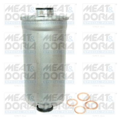 MEAT & DORIA Brændstof-filter 40201 Filterindsats 133mm M 12 X 1,50 for FERRARI CITROËN/PEUGEOT LANCIA VOLVO FORD SAAB GENERAL MOTORS VAG MERCEDES-BE