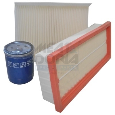 MEAT & DORIA Filter-sæt fkfia035 for OPEL VAUXHALL LANCIA FORD VOLVO GENERAL MOTORS CHRYSLER CITROËN/PEUGEOT HONDA ISUZU MAZDA MITSUBISHI NISSAN INFI