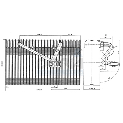 MEAT & DORIA Fordamper, klimaanlæg 997017 for OPEL