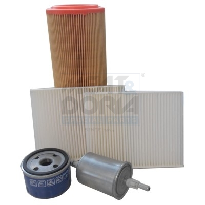 MEAT & DORIA Filter-sæt fkfia096 for LANCIA CITROËN/PEUGEOT LIGIER OPEL GENERAL MOTORS FORD CHEVROLET DAEWOO VAG CHRYSLER IVECO JAGUAR MAZDA MERCEDES