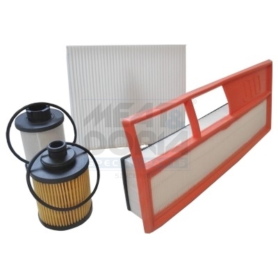 MEAT & DORIA Filter-sæt fkfia010 for FORD CITROËN CITROËN/PEUGEOT PEUGEOT OPEL GENERAL MOTORS SAAB LANCIA ALFA ROMEO FIAT ABARTH VAUXHALL CHEVROLET S