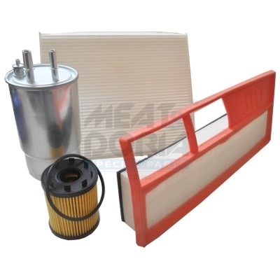 MEAT & DORIA Filter-sæt fkfia015 for PEUGEOT OPEL GENERAL MOTORS FORD CITROËN CITROËN/PEUGEOT LANCIA FIAT ALFA ROMEO CHRYSLER VAUXHALL SUZUKI JEEP
