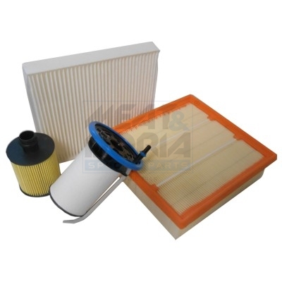 MEAT & DORIA Filter-sæt fkfia155 for CITROËN/PEUGEOT OPEL GENERAL MOTORS FORD LANCIA JEEP VAUXHALL CHRYSLER SUZUKI CHEVROLET PIAGGIO