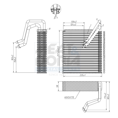 MEAT & DORIA Fordamper, klimaanlæg 997098 for VOLVO LAND ROVER