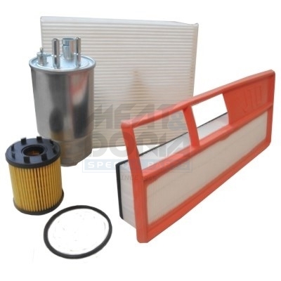 MEAT & DORIA Filter-sæt fkfia007 for PEUGEOT OPEL GENERAL MOTORS FORD CITROËN LANCIA ALFA ROMEO FIAT VAUXHALL SUZUKI CITROËN/PEUGEOT CHRYSLER JEEP