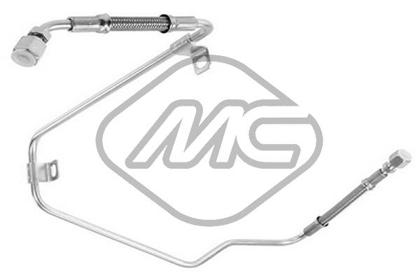 METALCAUCHO Olierør, turbolader 92238 for AUDI