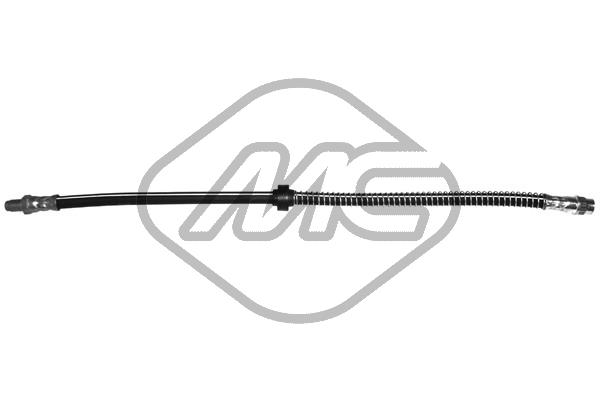 METALCAUCHO Bremseslange 96015 Foraksel begge sider for PEUGEOT CITROËN