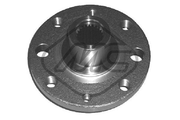 METALCAUCHO Hjulnav 90033 Foraksel begge sider for RENAULT