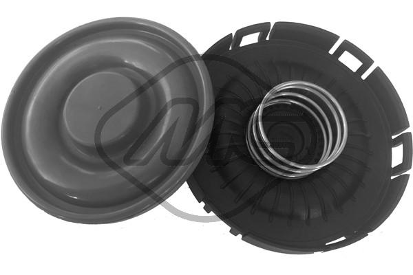 METALCAUCHO Membran, krumtaphus-udluftning 93512 for BMW