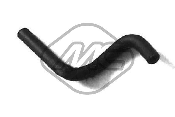 METALCAUCHO Kølerslange 08391 for VW