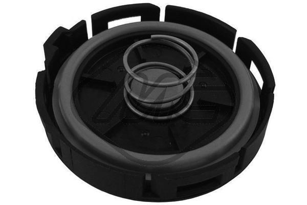 METALCAUCHO Membran, krumtaphus-udluftning 97890 for BMW