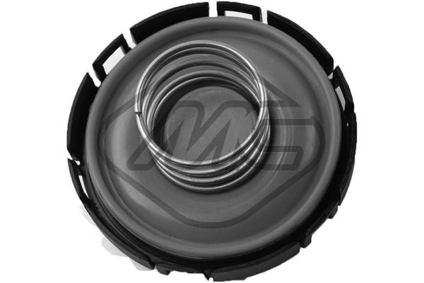 METALCAUCHO Membran, krumtaphus-udluftning 97891 for BMW