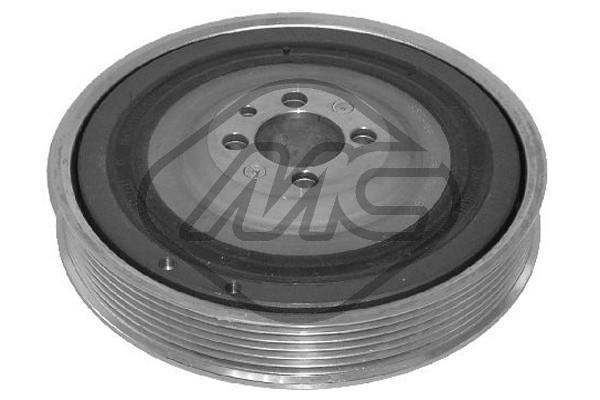 METALCAUCHO Remskive, krumtapaksel 04308 for OPEL LANCIA SAAB SUZUKI