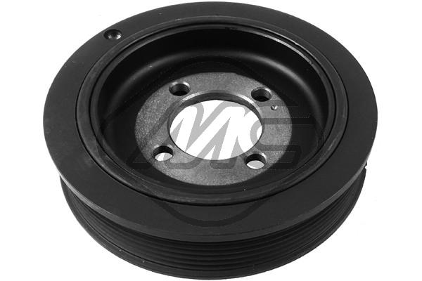 METALCAUCHO Remskive, krumtapaksel 06209 for VAUXHALL CHEVROLET