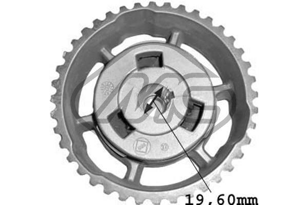METALCAUCHO Tandhjul, indsprøjtningspumpe 05750 for RENAULT
