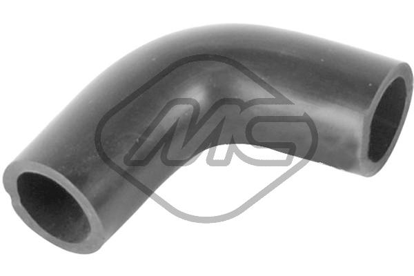 METALCAUCHO Rør, EGR-ventil 08254 oppe for OPEL GENERAL MOTORS