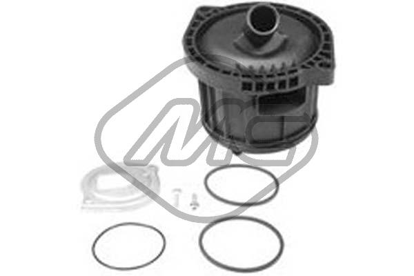 METALCAUCHO Ventil, krumtaphusudlufting 38750 foraksel for VW