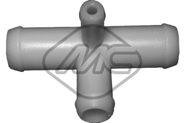 METALCAUCHO Kølevæskeflange 03016 for RENAULT