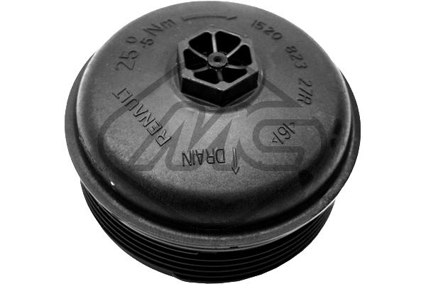 METALCAUCHO Dæksel, oliefilterhus 38843 for RENAULT