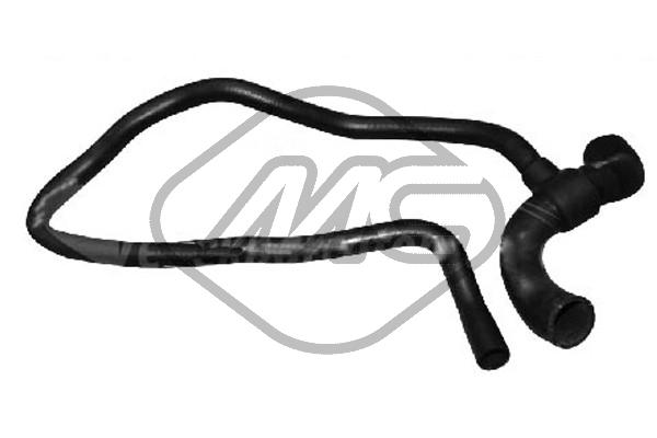METALCAUCHO Kølerslange 09550 nede for OPEL