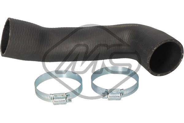 METALCAUCHO Ladeluftslange 09743 venstre for VW SKODA