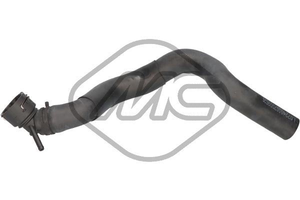 METALCAUCHO Kølerslange 09526 oppe for VW AUDI