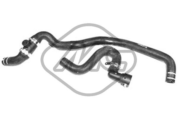 METALCAUCHO Varmeslange 09385 for FIAT ALFA ROMEO