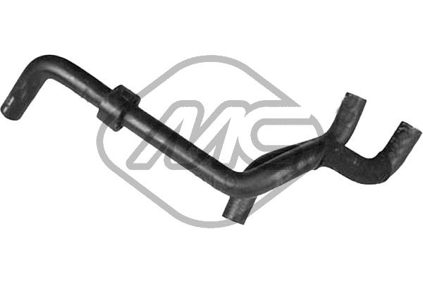 METALCAUCHO Varmeslange 09324 nede for VW