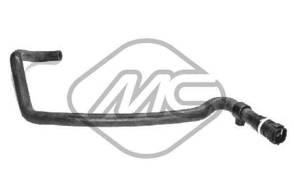 METALCAUCHO Varmeslange 08717 Indtag for RENAULT