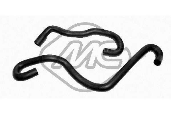 METALCAUCHO Varmeslange 09098 for OPEL