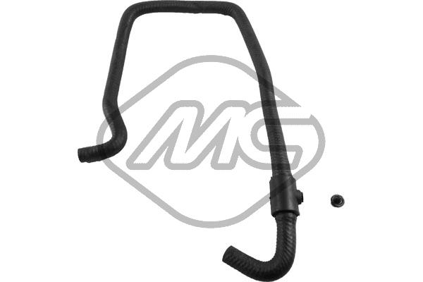 METALCAUCHO Varmeslange 07677 venstre for RENAULT