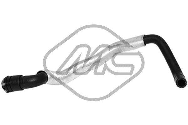 METALCAUCHO Varmeslange 07727 for OPEL