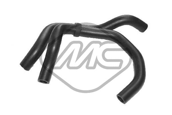 METALCAUCHO Varmeslange 09049 for VW