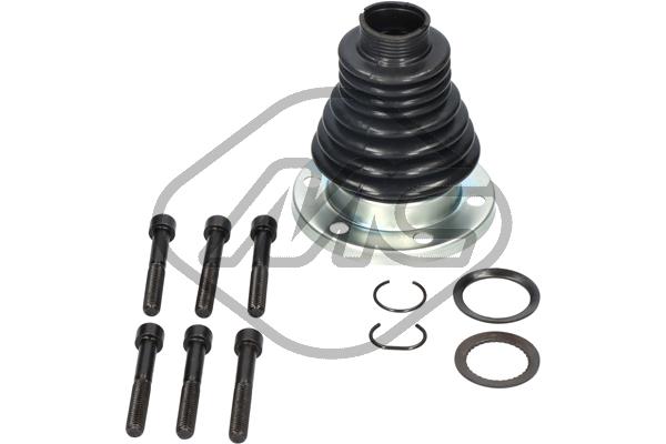 METALCAUCHO Drivaksel Manchetsæt 01106 foraksel for SKODA SEAT AUDI