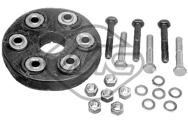 METALCAUCHO Led, kardanaksel 04933 for MERCEDES-BENZ