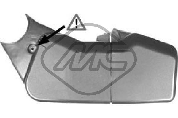 METALCAUCHO Afdækning, tandrem 03751 for FIAT / LANCIA