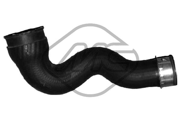 METALCAUCHO Ladeluftslange 09310 for AUDI