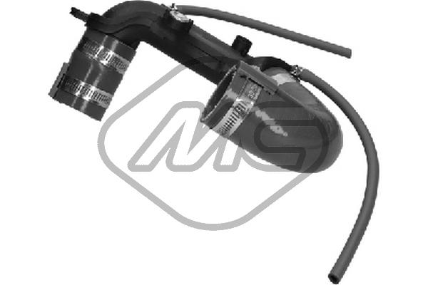 METALCAUCHO Ladeluftslange 06824 for NISSAN RENAULT DACIA