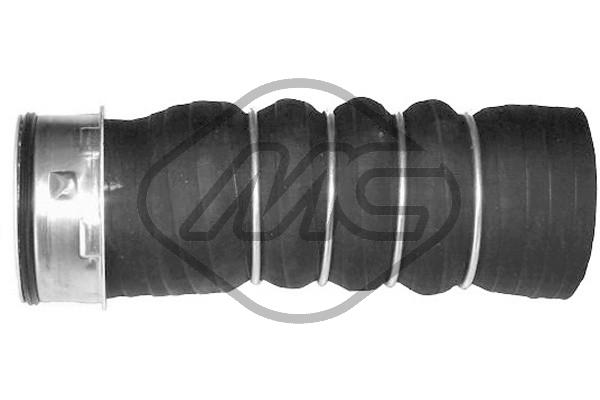 METALCAUCHO Ladeluftslange 09731 for VW