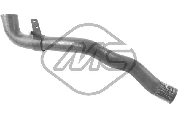 METALCAUCHO Ladeluftslange 06827 venstre for RENAULT NISSAN DACIA