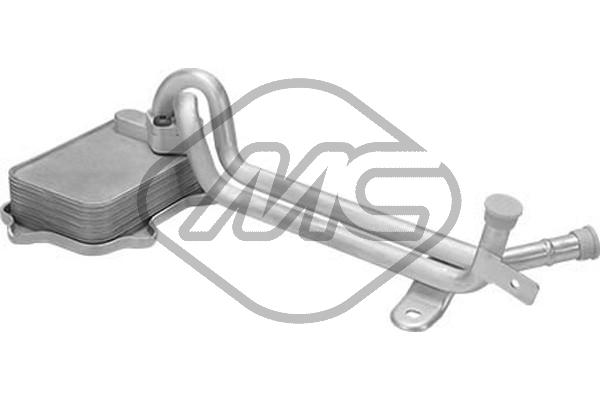 METALCAUCHO Oliekøler, motorolie 06341 for VAG AUDI