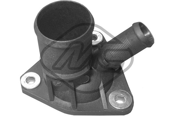 METALCAUCHO Kølevæskeflange 03539 for PEUGEOT LANCIA