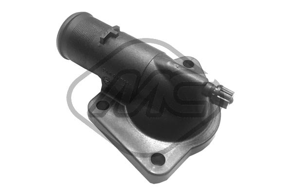 METALCAUCHO Kølevæskeflange 03556 for PEUGEOT