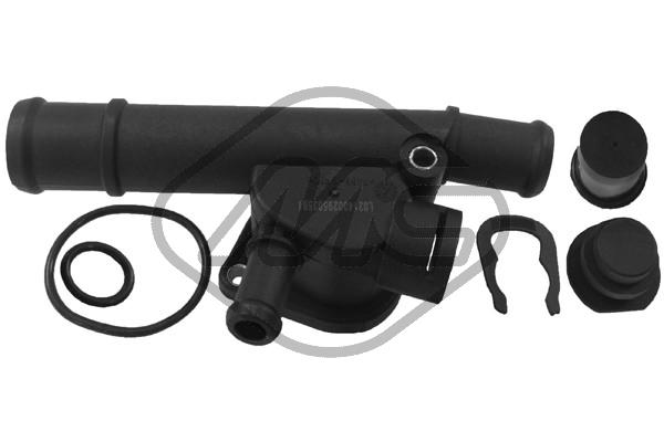 METALCAUCHO Kølevæskeflange 03591 for VAG VW