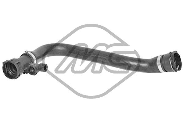 METALCAUCHO Kølerslange 09496 oppe for BMW